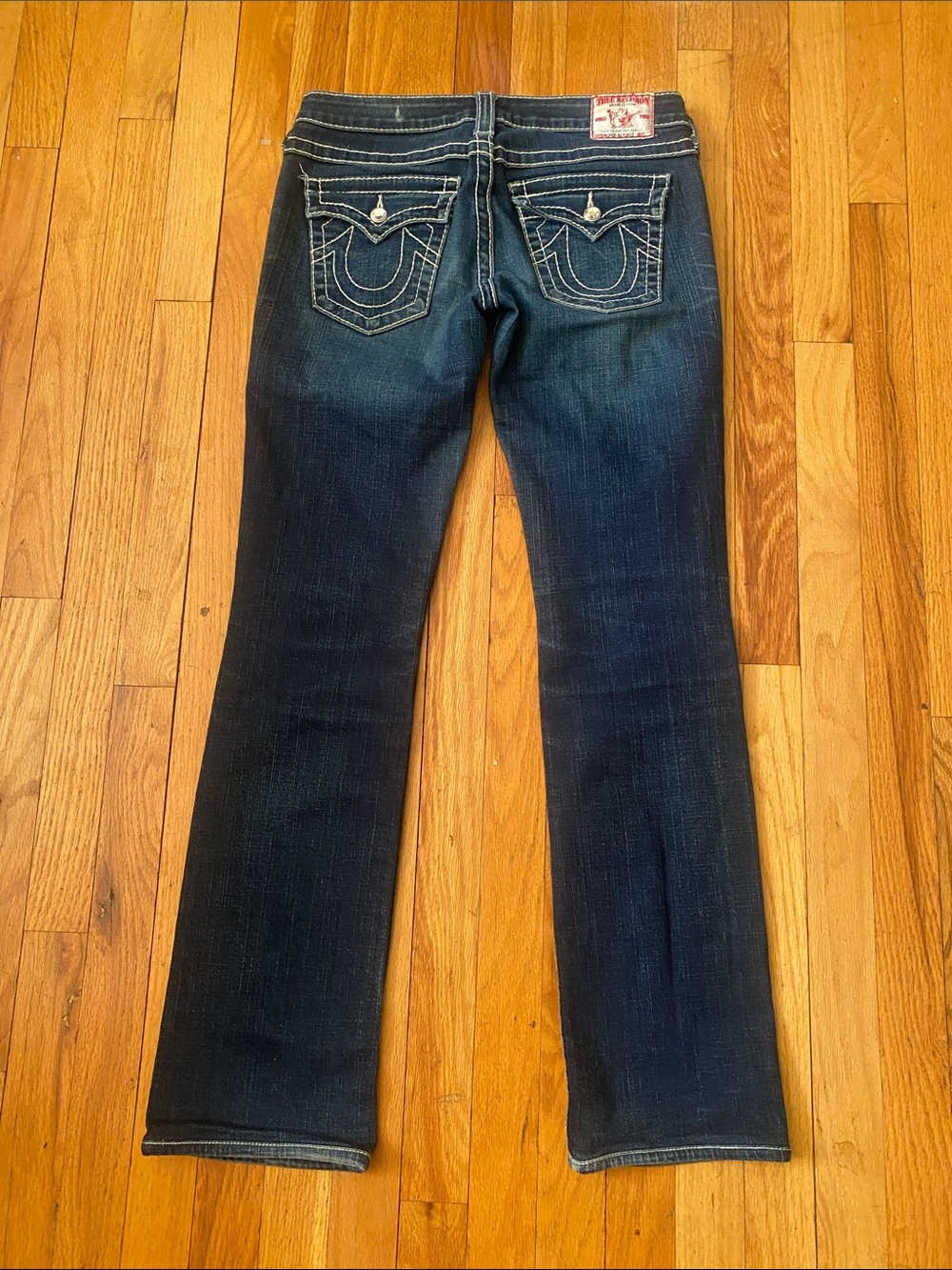 True Religion Disco Billy Big T jeans Size 28 EUC Vintage